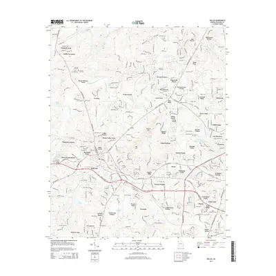 2014 Map of Dallas, 2014 Print