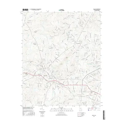 2017 Map of Dallas, 2017 Print