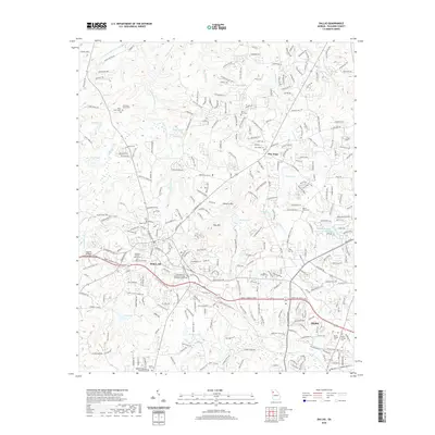2020 Map of Dallas, 2020 Print