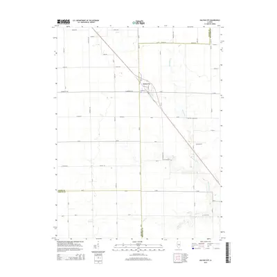 2015 Map of Dalton City, 2015 Print