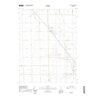 2021 Map of Dalton City, 2021 Print