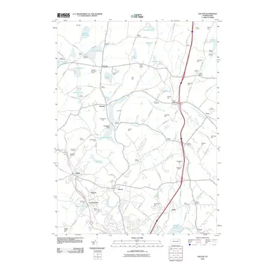 2010 Map of Dalton, 2010 Print