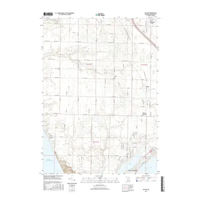 2017 Map of Dalton, 2017 Print