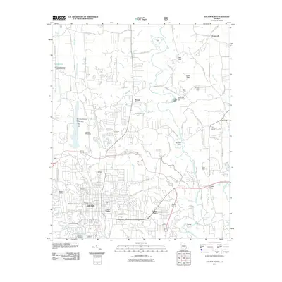 2011 Map of Dalton North, 2011 Print