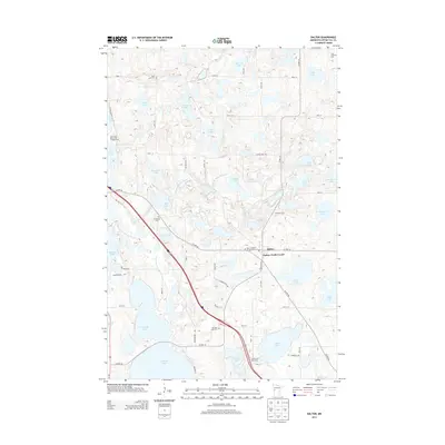 2013 Map of Dalton, 2013 Print