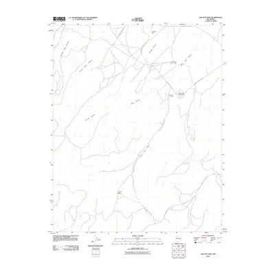 2010 Map of Dalton Pass, 2010 Print