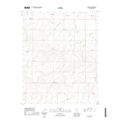 2020 Map of Dalton Pass, 2020 Print
