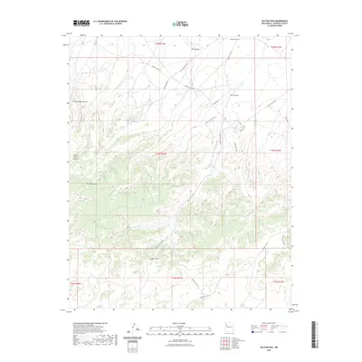 2023 Map of Dalton Pass, 2023 Print