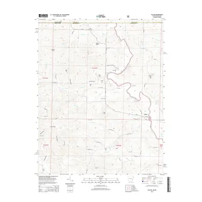 2014 Map of Dalton, 2014 Print