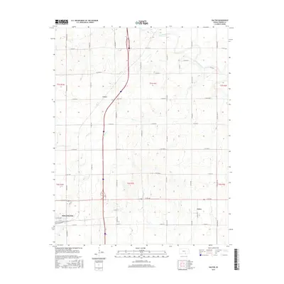 2015 Map of Dalton, 2015 Print