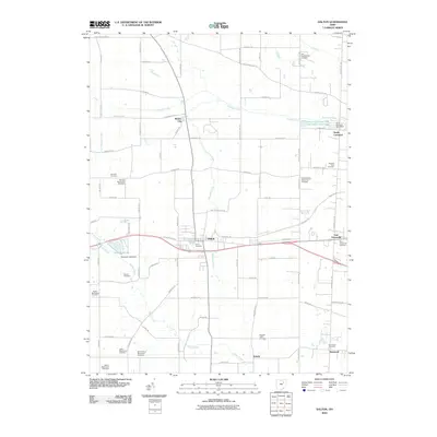 2010 Map of Dalton, 2010 Print