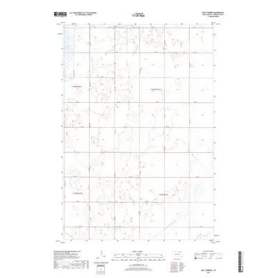 2017 Map of Daly Corners, 2017 Print