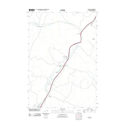 2011 Map of Dalys, 2011 Print