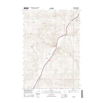 2014 Map of Dalys, 2014 Print