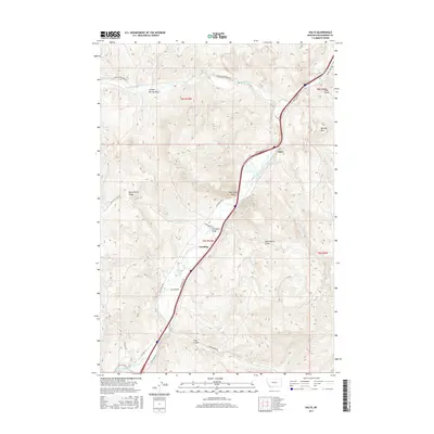2017 Map of Dalys, 2017 Print