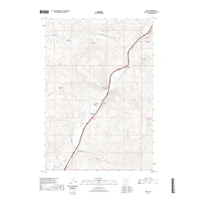 2020 Map of Dalys, 2020 Print