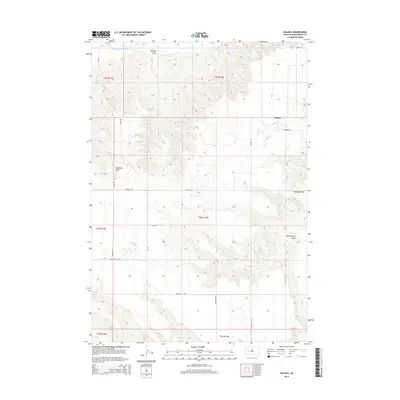 2015 Map of Dalzell, 2015 Print