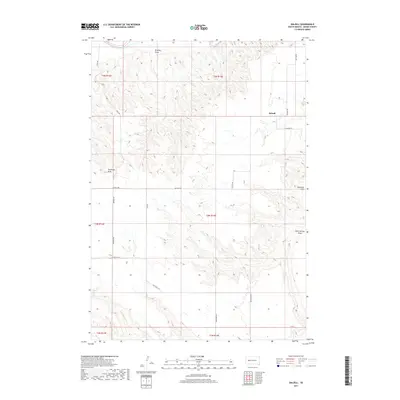 2017 Map of Dalzell, 2017 Print