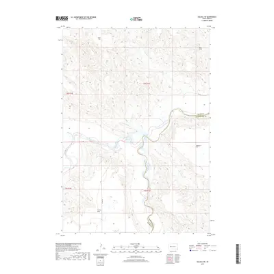 2017 Map of Dalzell NE, 2017 Print