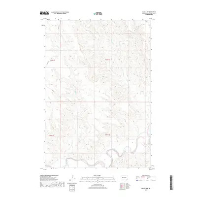 2017 Map of Dalzell NW, 2017 Print
