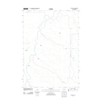 2012 Map of Dalzell SE, 2012 Print