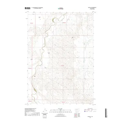 2017 Map of Dalzell SE, 2017 Print