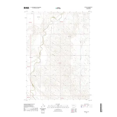 2021 Map of Dalzell SE, 2021 Print