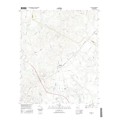 2017 Map of Dalzell, 2017 Print