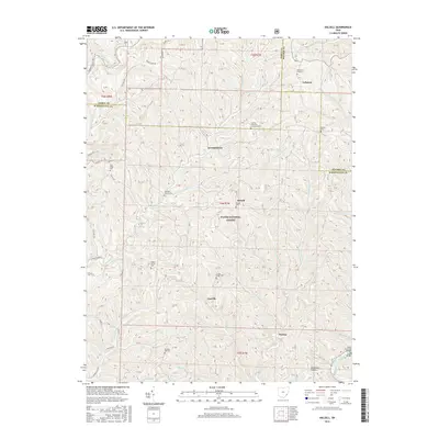 2016 Map of Dalzell, 2016 Print
