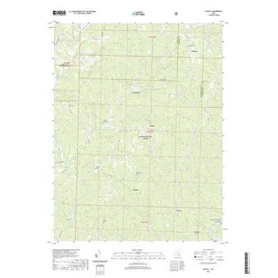 2019 Map of Dalzell, 2019 Print