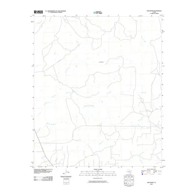 2010 Map of Dam Draw, 2010 Print