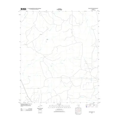 2012 Map of Dam Draw, 2012 Print
