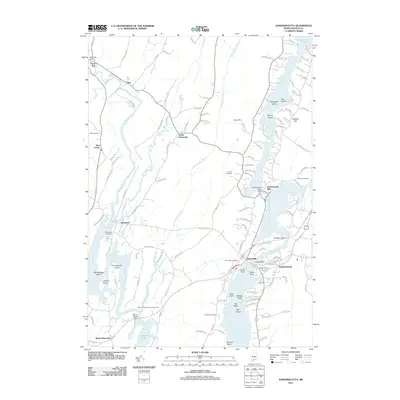 2011 Map of Damariscotta, 2011 Print