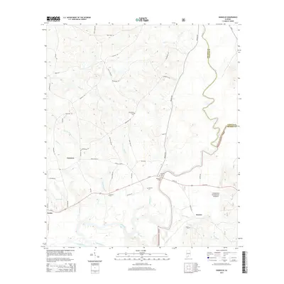 2014 Map of Damascus, 2014 Print