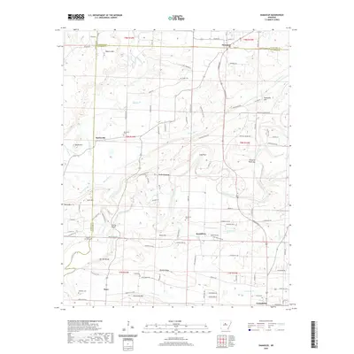 2020 Map of Damascus, 2020 Print