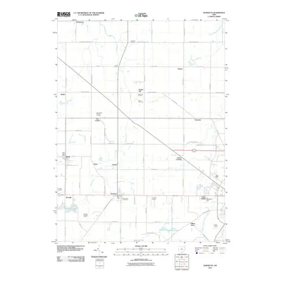 2010 Map of Damascus, 2010 Print