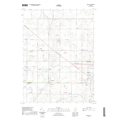 2019 Map of Damascus, 2019 Print