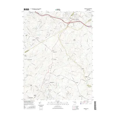 2016 Map of Damascus, 2016 Print