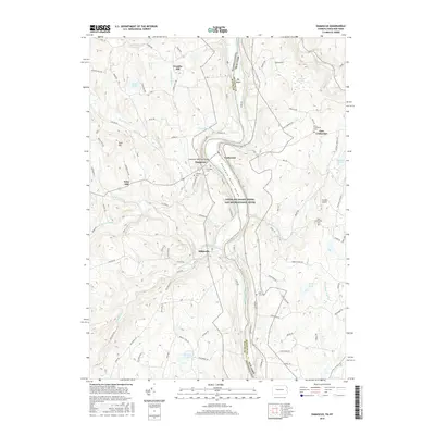 2016 Map of Damascus, 2016 Print