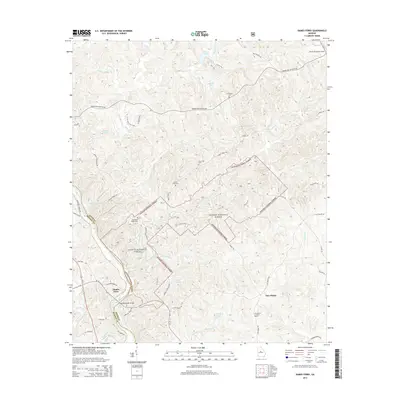 2014 Map of Dames Ferry, 2014 Print