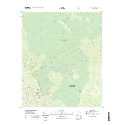 2020 Map of Dames Ferry, 2020 Print