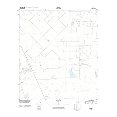 2010 Map of Damon, 2010 Print