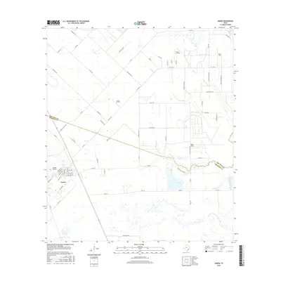 2016 Map of Damon, 2016 Print