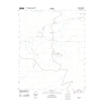 2012 Map of Damon, 2012 Print