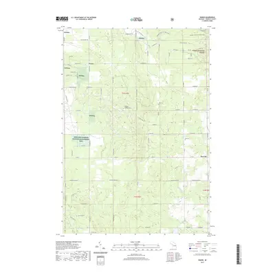 2019 Map of Damon, 2019 Print