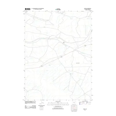 2012 Map of Dana, 2012 Print