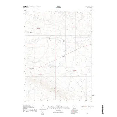 2017 Map of Dana, 2017 Print