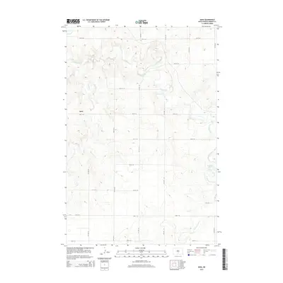 2014 Map of Dana, 2014 Print
