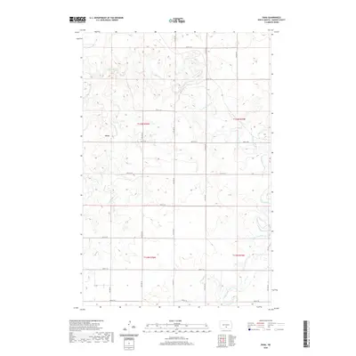 2020 Map of Dana, 2020 Print