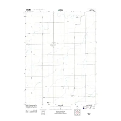 2012 Map of Dana, 2012 Print